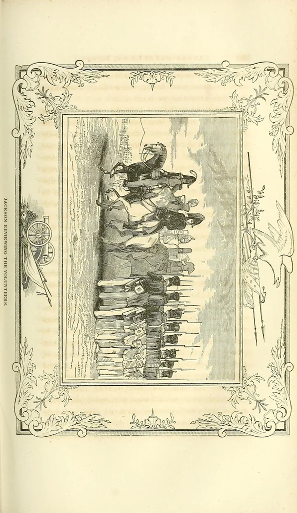 An illustration from Pictorial life of Andrew Jackson, 1847, leaf 187