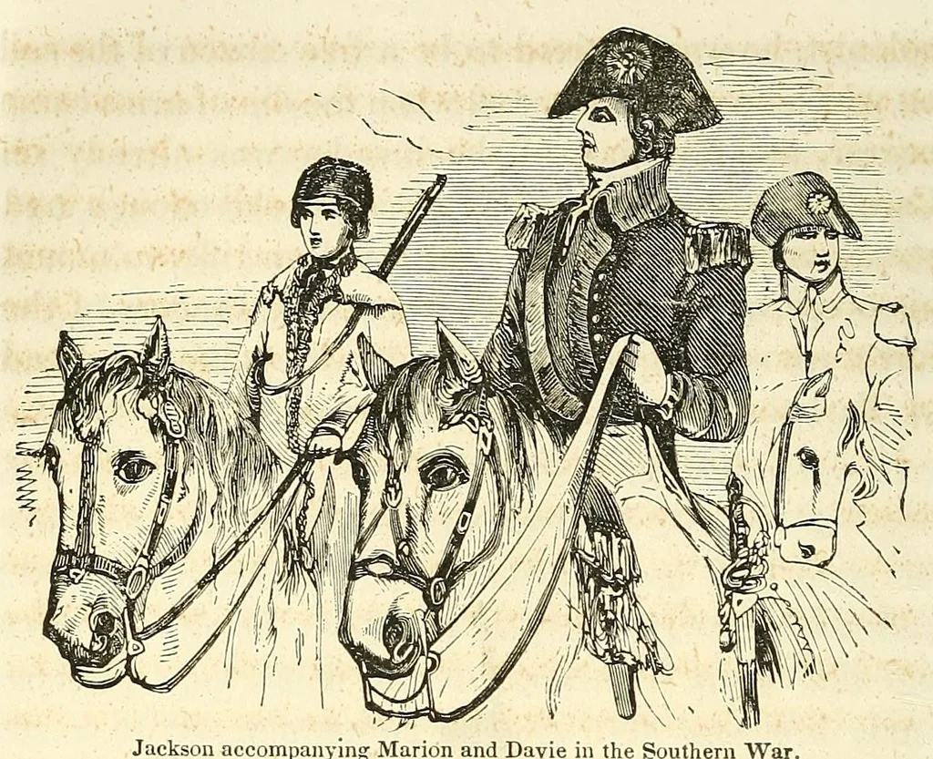 An illustration from Pictorial life of Andrew Jackson, 1847, leaf 32