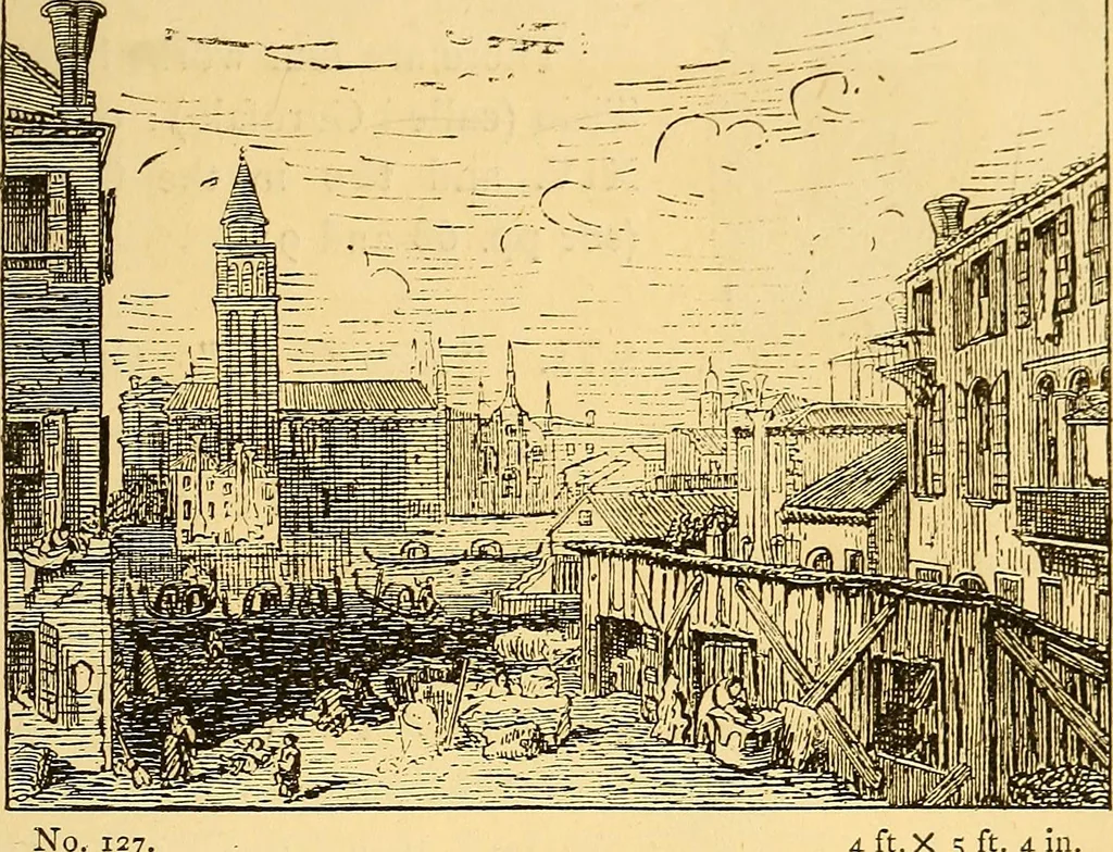 An illustration from Pictorial notes in the National Gallery, 1877, leaf 104