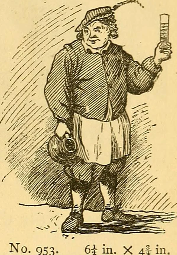 An illustration from Pictorial notes in the National Gallery, 1877, leaf 114