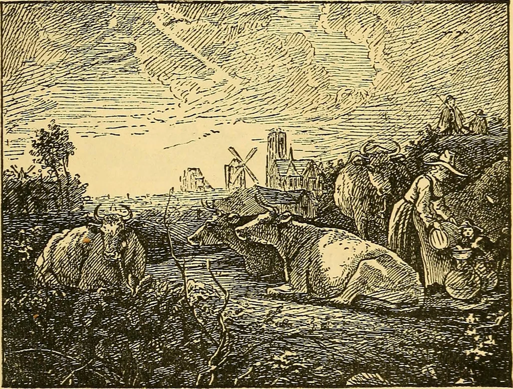 An illustration from Pictorial notes in the National Gallery, 1877, leaf 120