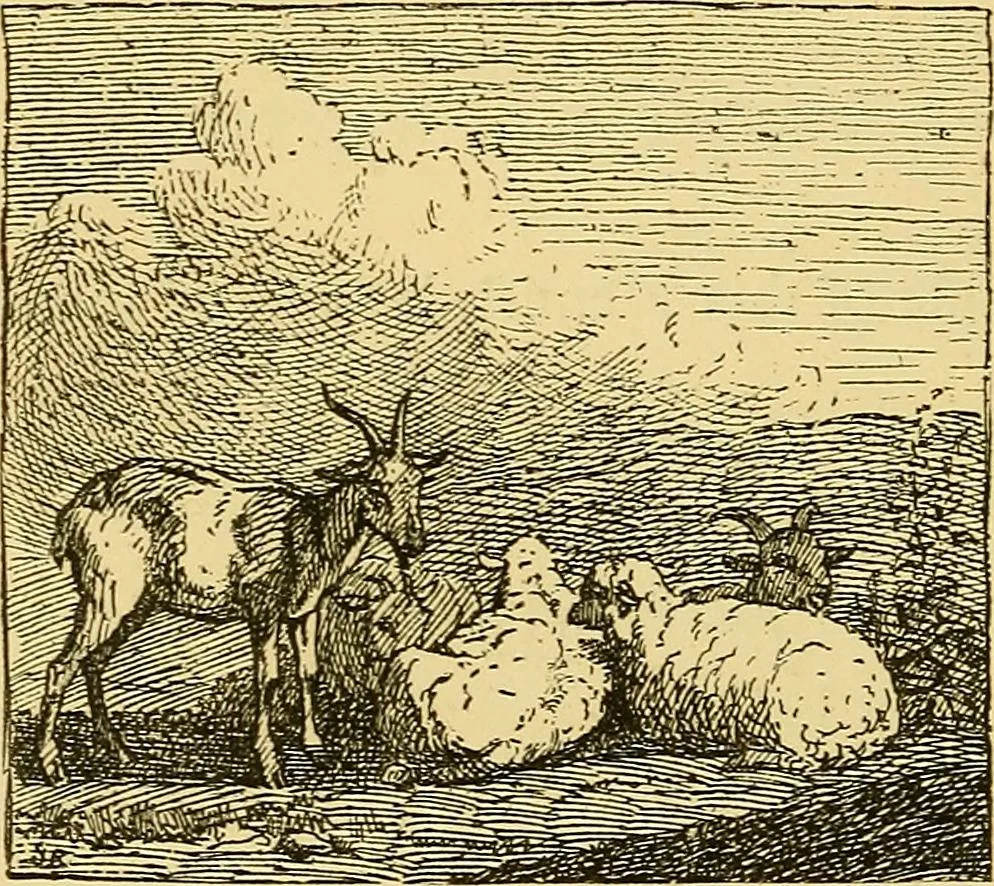 An illustration from Pictorial notes in the National Gallery, 1877, leaf 123