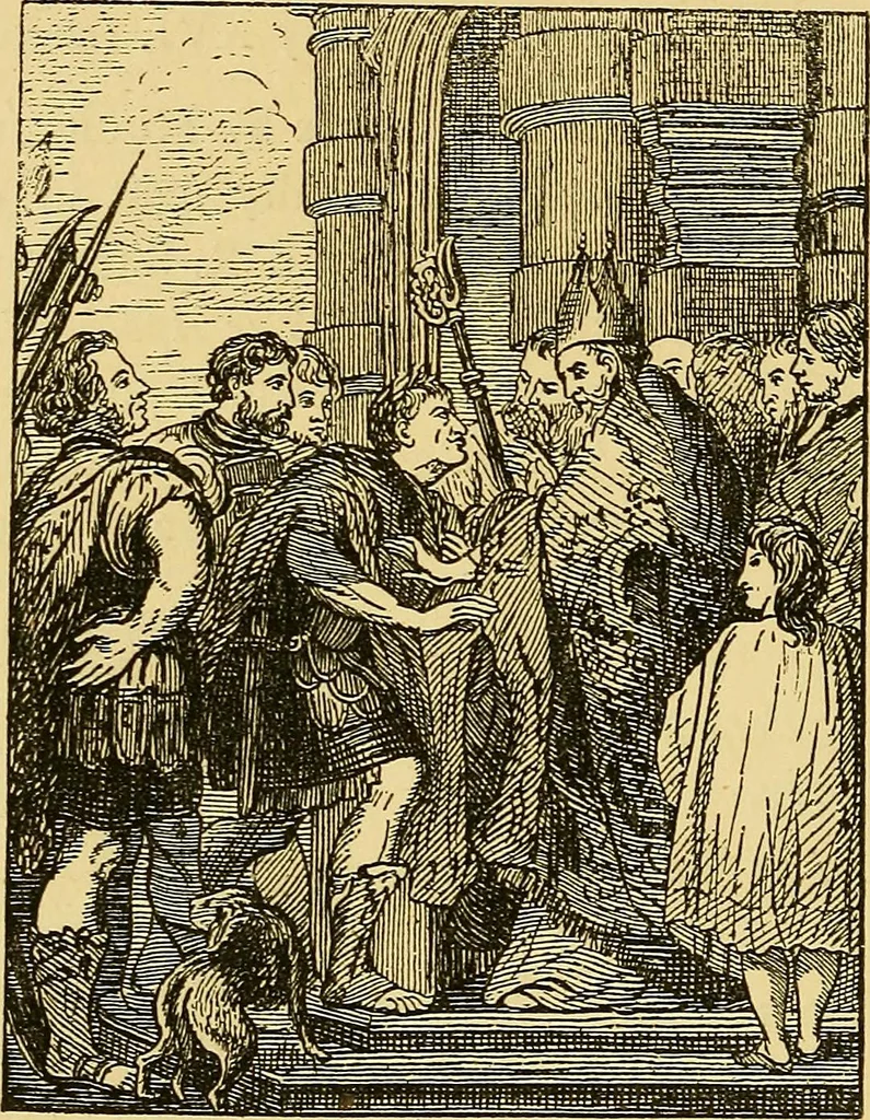 An illustration from Pictorial notes in the National Gallery, 1877, leaf 127
