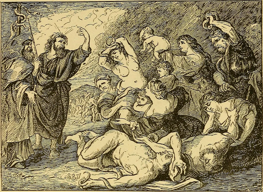 An illustration from Pictorial notes in the National Gallery, 1877, leaf 129