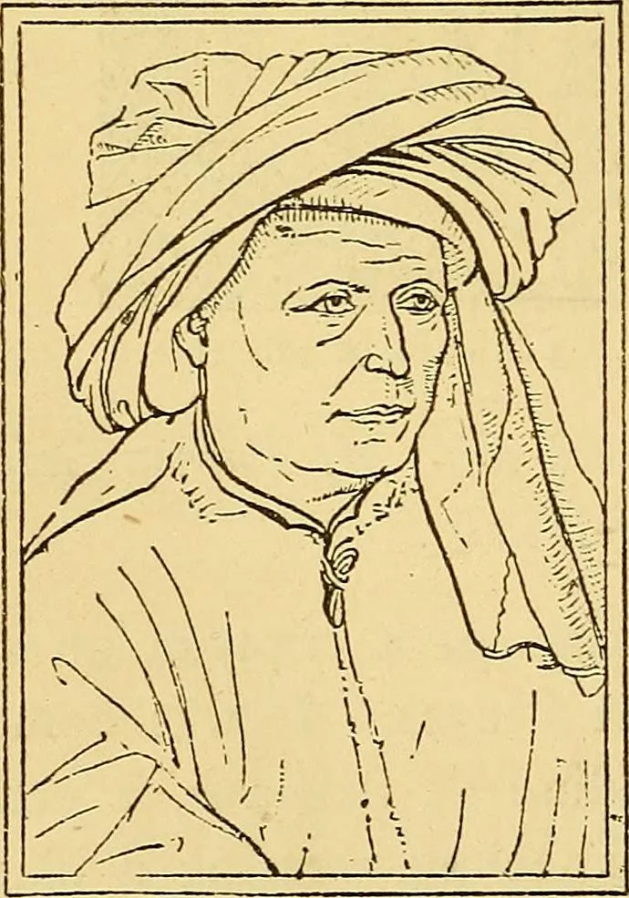 An illustration from Pictorial notes in the National Gallery, 1877, leaf 133