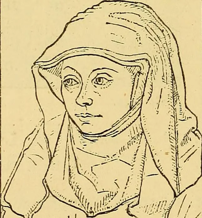 An illustration from Pictorial notes in the National Gallery, 1877, leaf 133