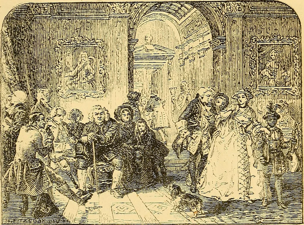 An illustration from Pictorial notes in the National Gallery, 1877, leaf 14