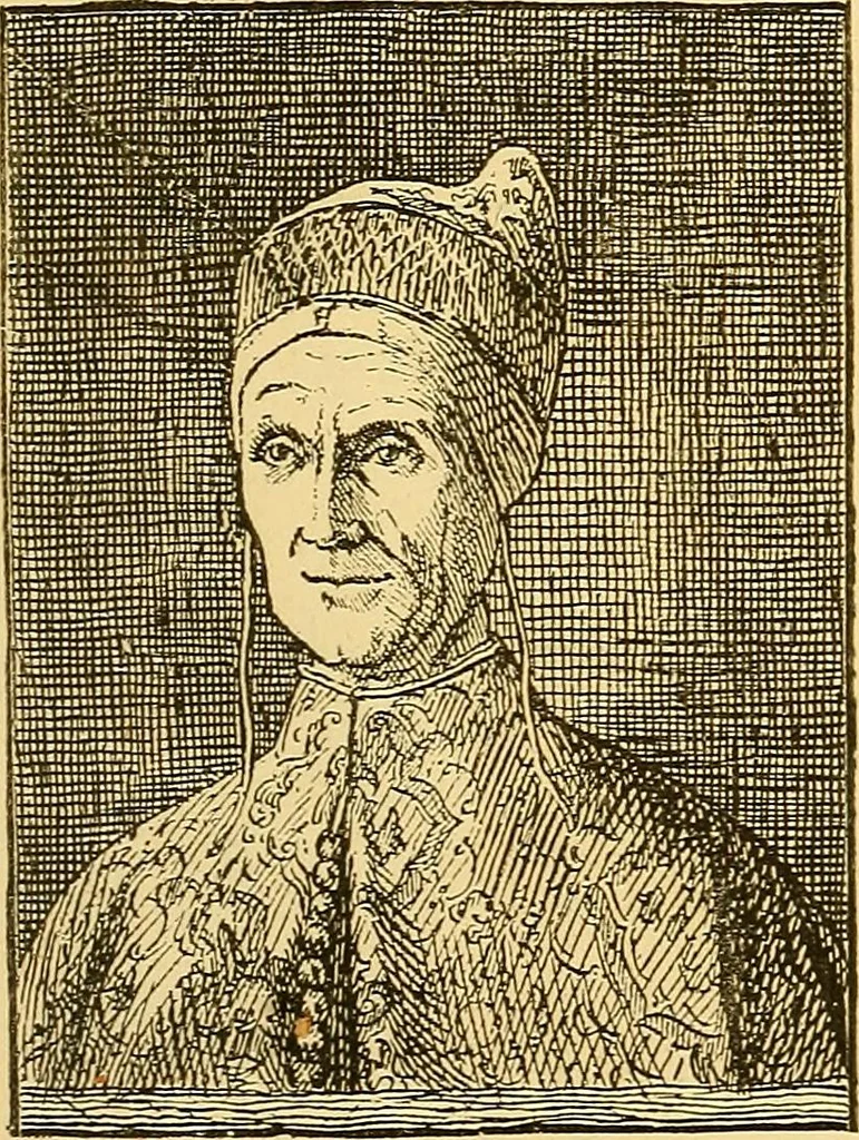 An illustration from Pictorial notes in the National Gallery, 1877, leaf 172
