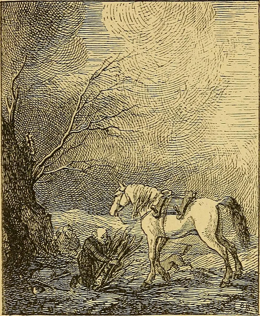 An illustration from Pictorial notes in the National Gallery, 1877, leaf 183