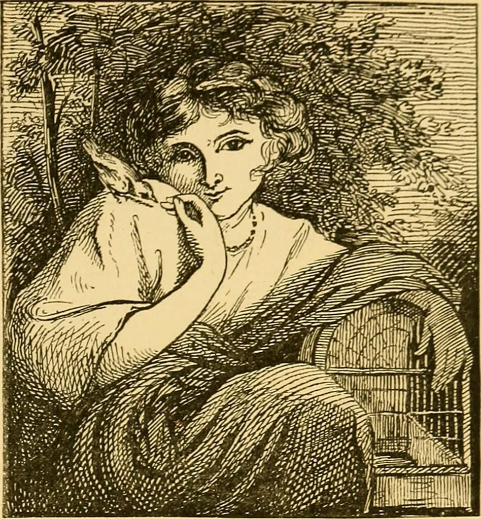 An illustration from Pictorial notes in the National Gallery, 1877, leaf 186