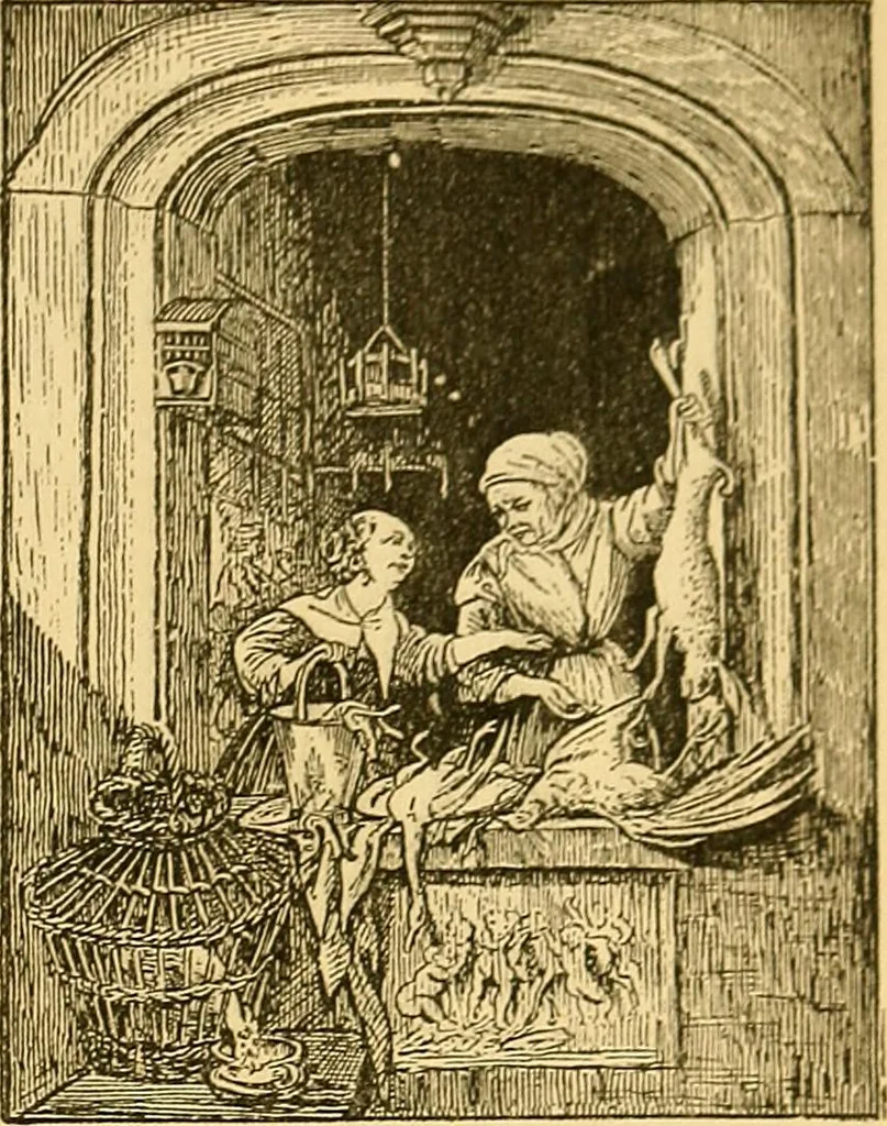 An illustration from Pictorial notes in the National Gallery, 1877, leaf 188