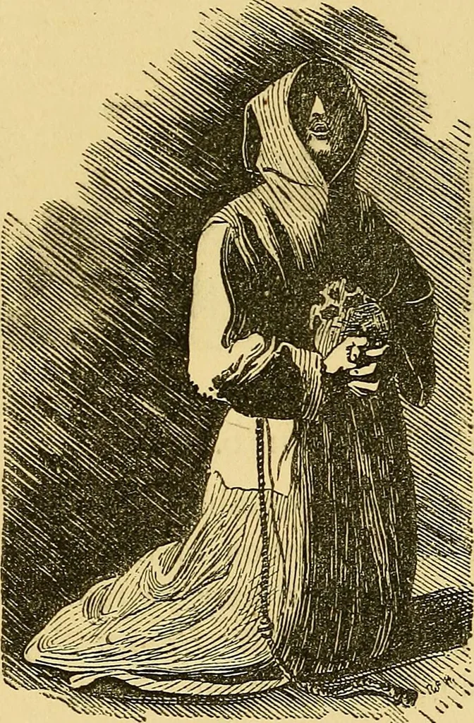 An illustration from Pictorial notes in the National Gallery, 1877, leaf 199
