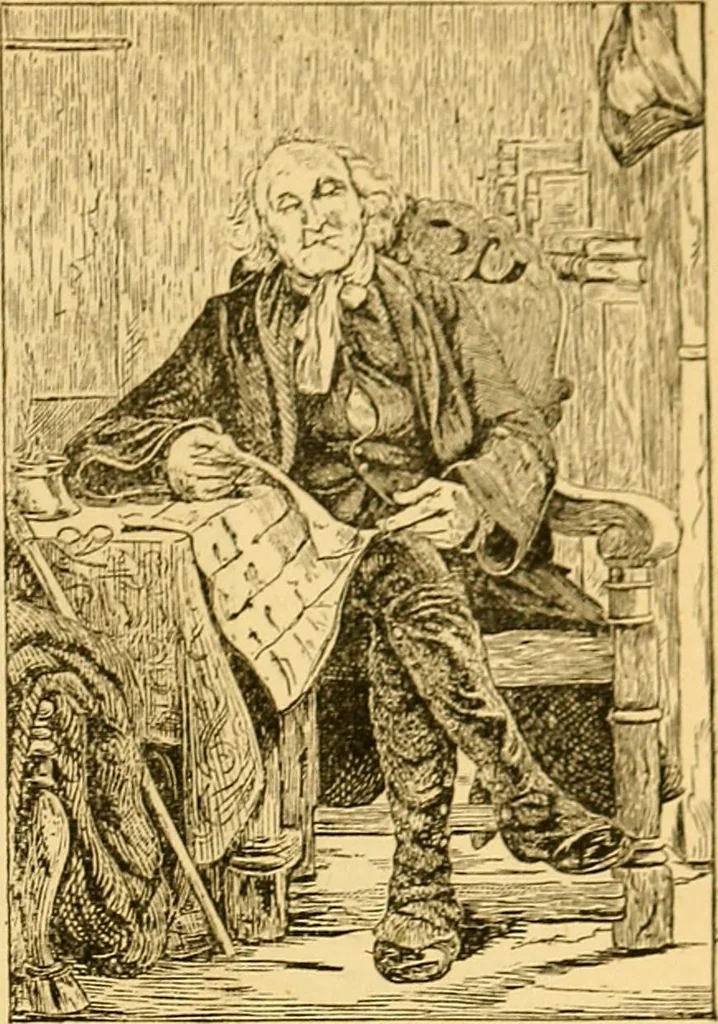 An illustration from Pictorial notes in the National Gallery, 1877, leaf 20