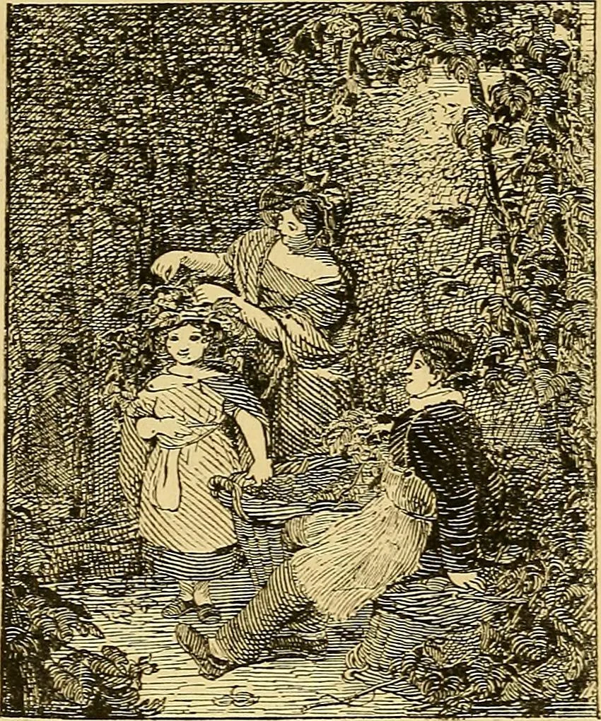 An illustration from Pictorial notes in the National Gallery, 1877, leaf 21