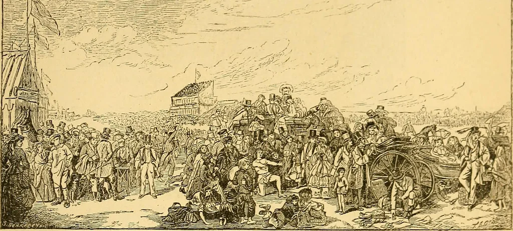 An illustration from Pictorial notes in the National Gallery, 1877, leaf 22