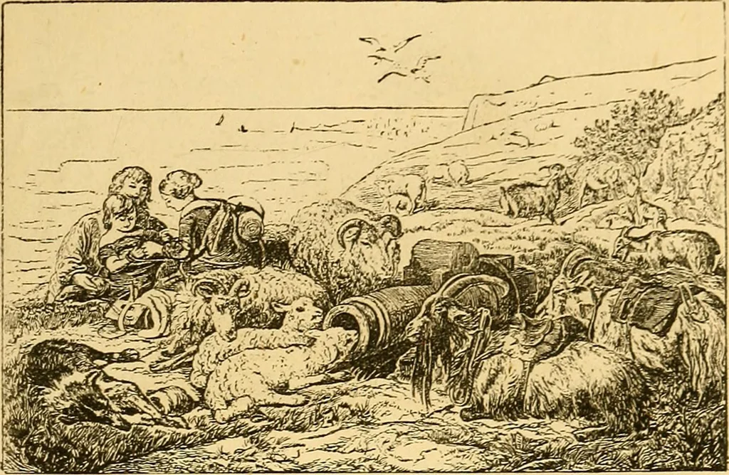 An illustration from Pictorial notes in the National Gallery, 1877, leaf 26