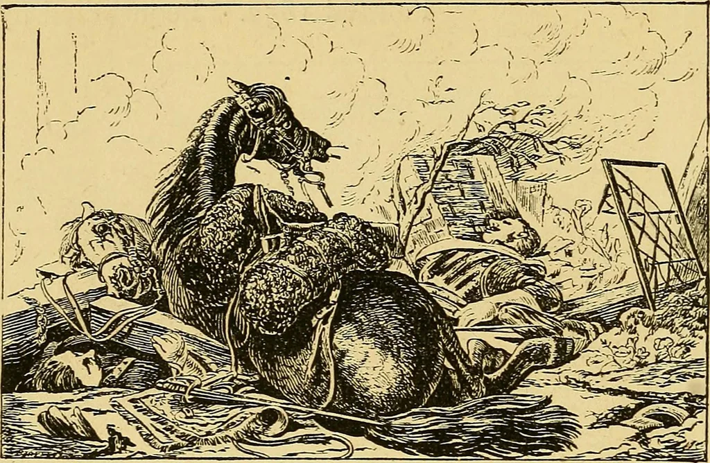 An illustration from Pictorial notes in the National Gallery, 1877, leaf 27