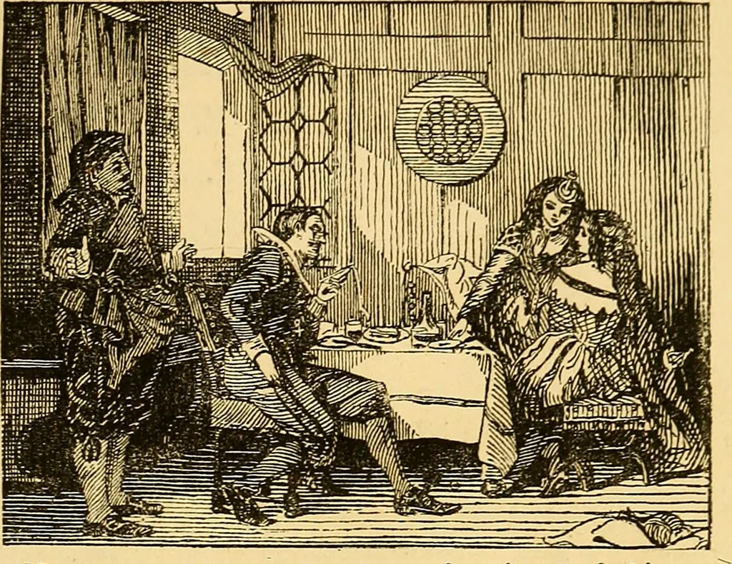 An illustration from Pictorial notes in the National Gallery, 1877, leaf 28