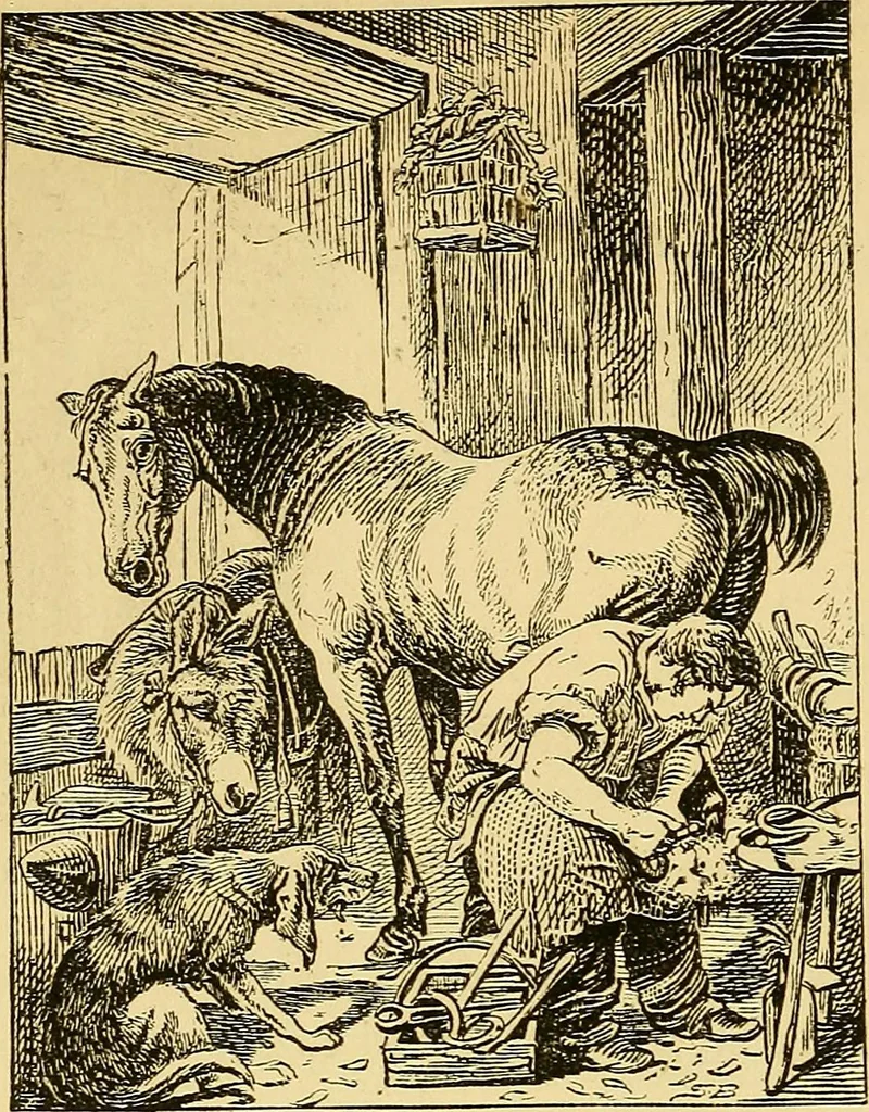 An illustration from Pictorial notes in the National Gallery, 1877, leaf 31