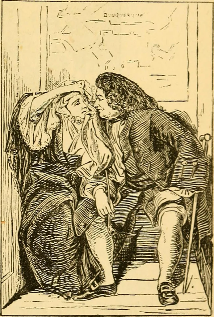 An illustration from Pictorial notes in the National Gallery, 1877, leaf 34