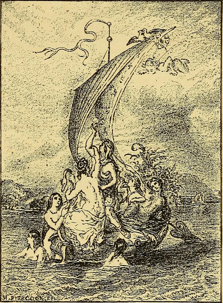 An illustration from Pictorial notes in the National Gallery, 1877, leaf 35
