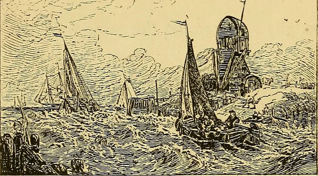 An illustration from Pictorial notes in the National Gallery, 1877, leaf 39
