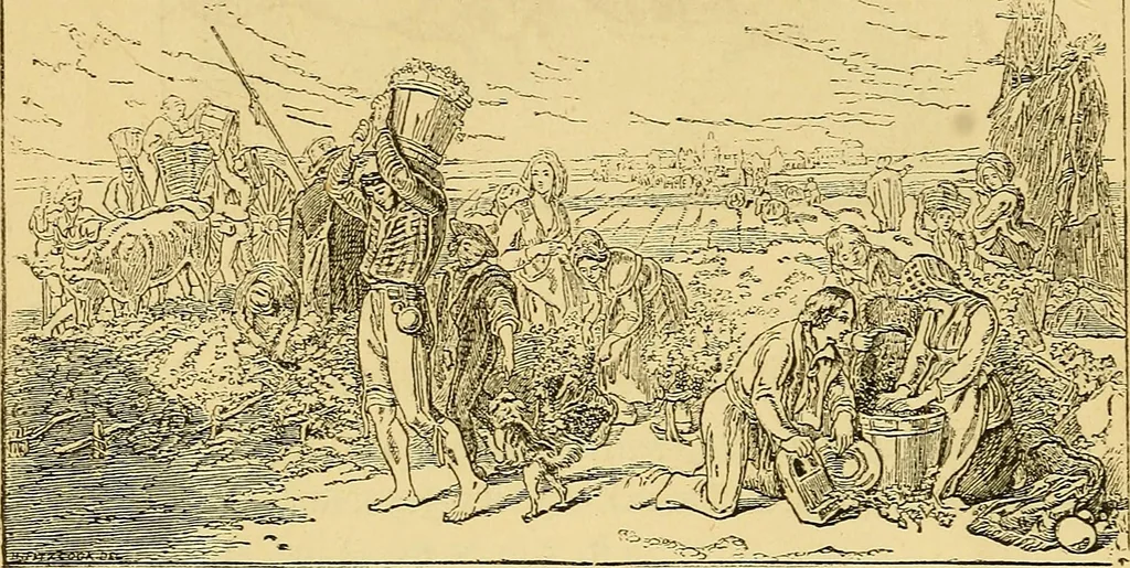 An illustration from Pictorial notes in the National Gallery, 1877, leaf 41
