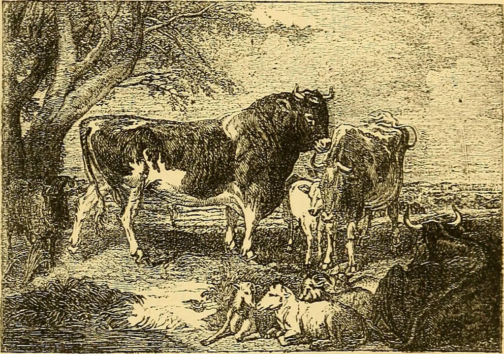 An illustration from Pictorial notes in the National Gallery, 1877, leaf 42