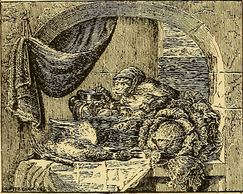 An illustration from Pictorial notes in the National Gallery, 1877, leaf 43