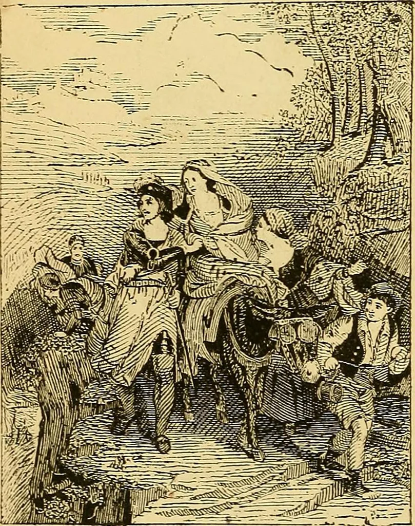 An illustration from Pictorial notes in the National Gallery, 1877, leaf 43