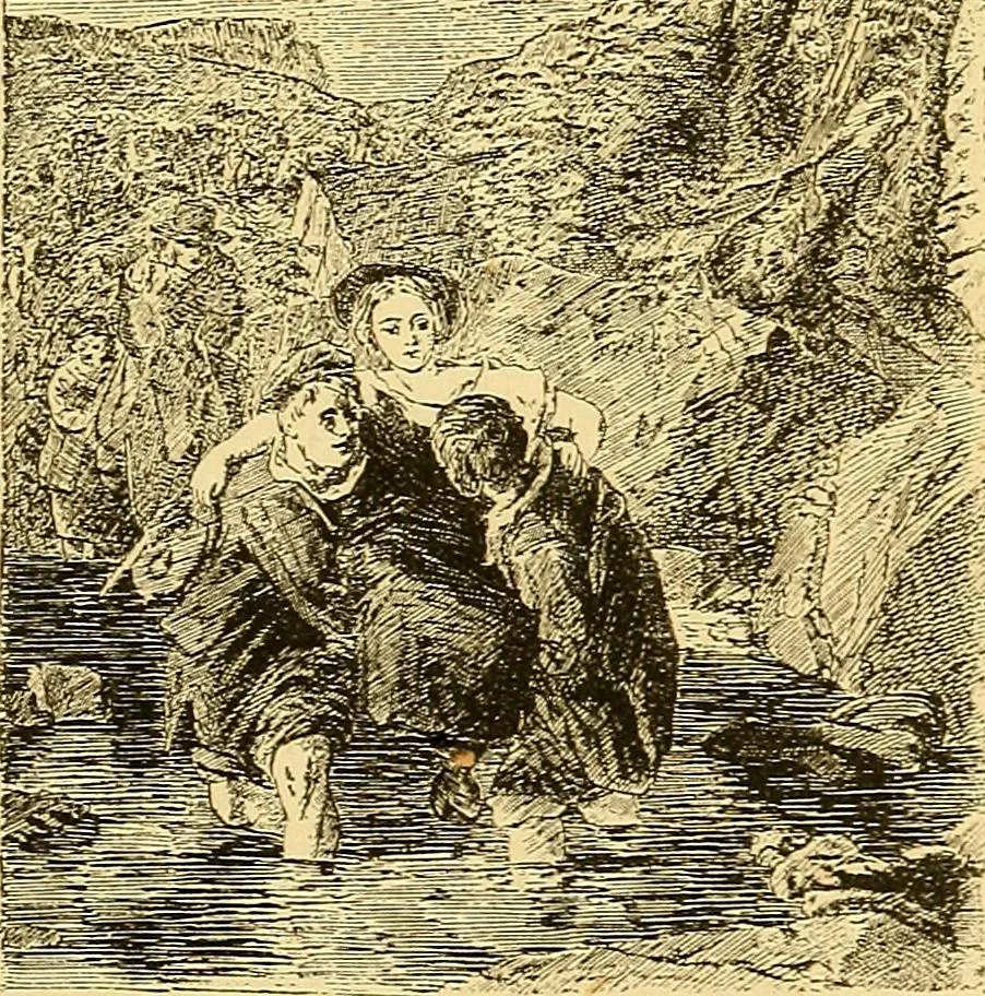 An illustration from Pictorial notes in the National Gallery, 1877, leaf 44