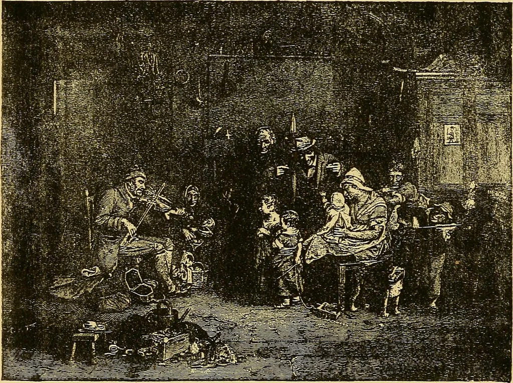 An illustration from Pictorial notes in the National Gallery, 1877, leaf 47
