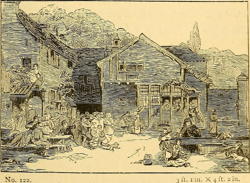 An illustration from Pictorial notes in the National Gallery, 1877, leaf 48