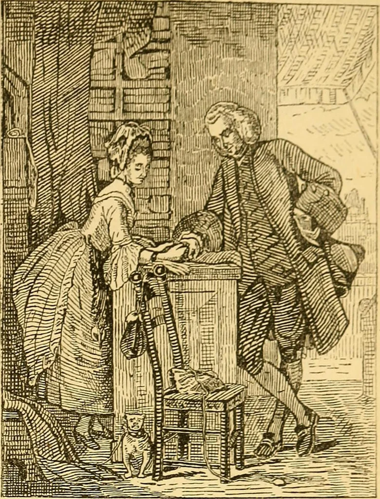 An illustration from Pictorial notes in the National Gallery, 1877, leaf 50