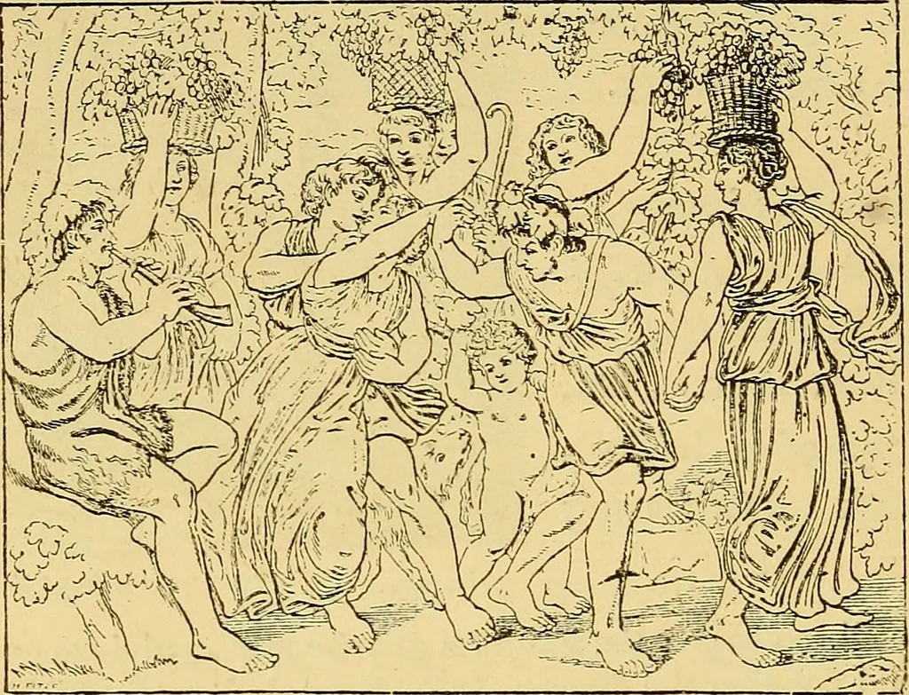 An illustration from Pictorial notes in the National Gallery, 1877, leaf 51