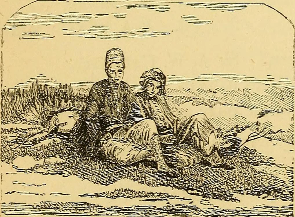 An illustration from Pictorial notes in the National Gallery, 1877, leaf 53