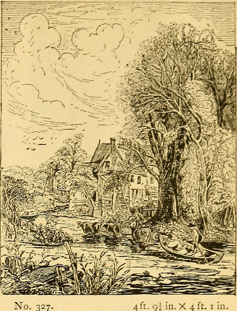 An illustration from Pictorial notes in the National Gallery, 1877, leaf 56
