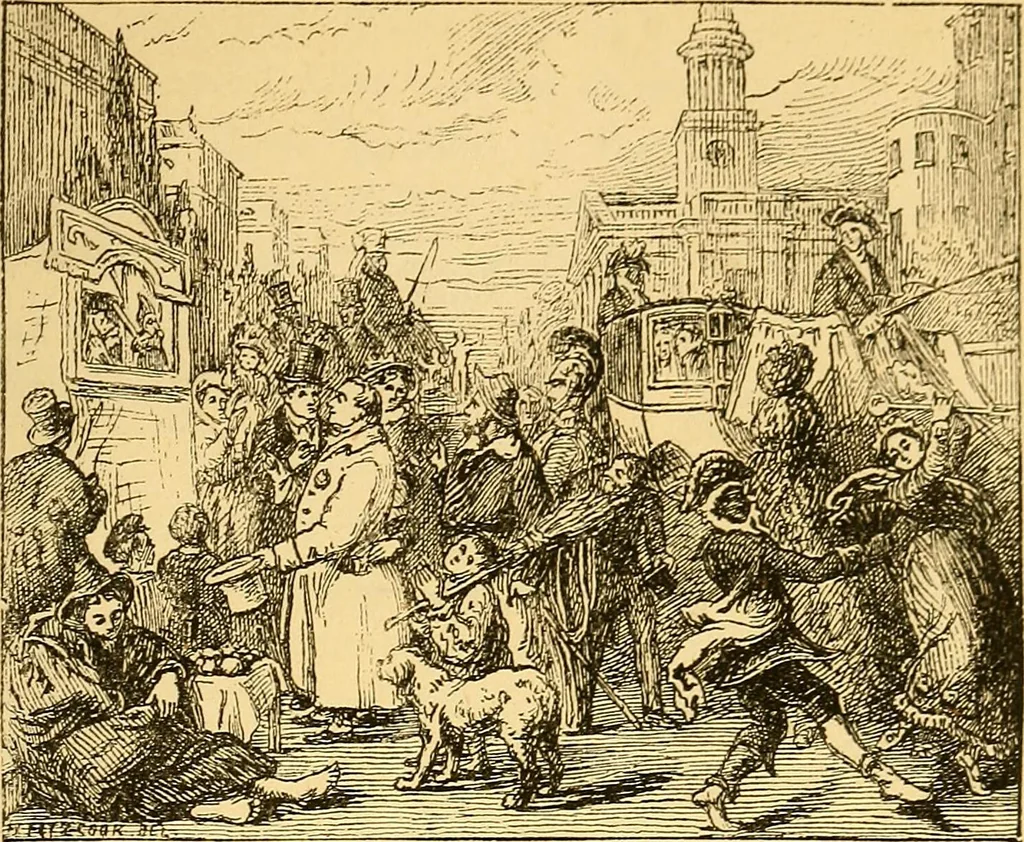 An illustration from Pictorial notes in the National Gallery, 1877, leaf 66