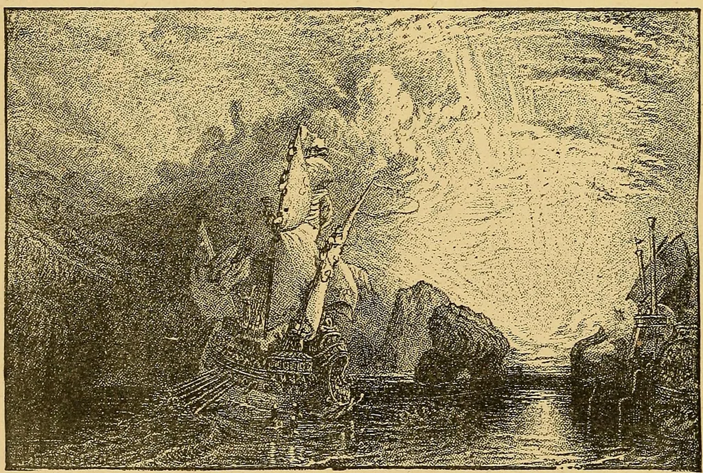 An illustration from Pictorial notes in the National Gallery, 1877, leaf 7