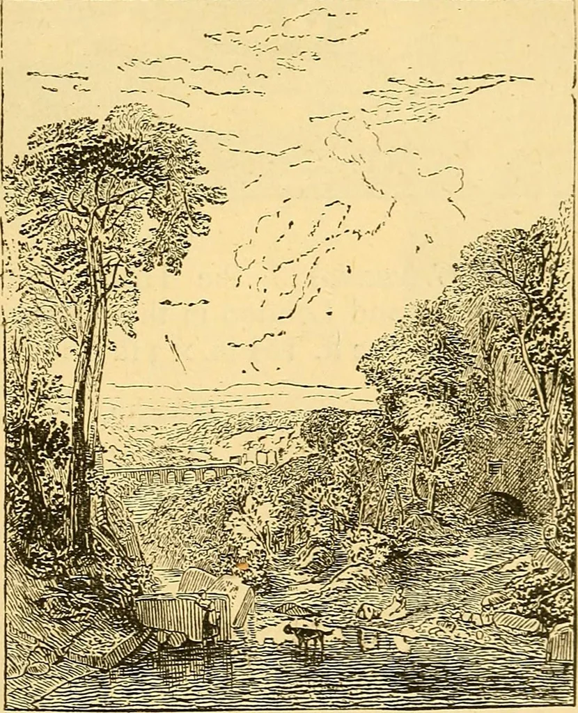 An illustration from Pictorial notes in the National Gallery, 1877, leaf 72