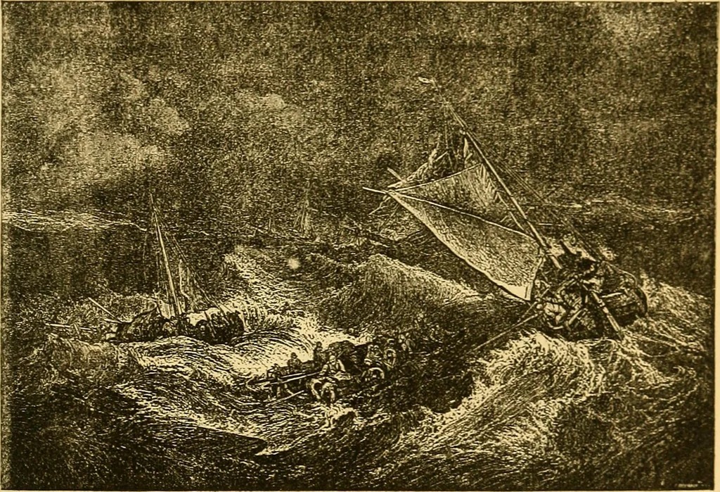 An illustration from Pictorial notes in the National Gallery, 1877, leaf 76