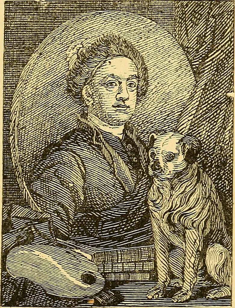 An illustration from Pictorial notes in the National Gallery, 1877, leaf 78