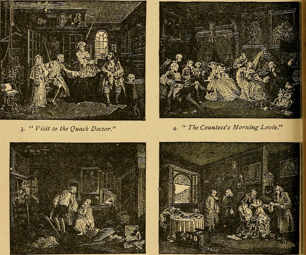 An illustration from Pictorial notes in the National Gallery, 1877, leaf 81
