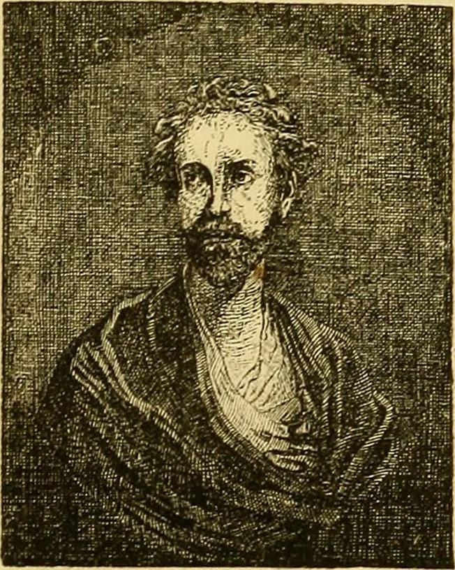 An illustration from Pictorial notes in the National Gallery, 1877, leaf 85