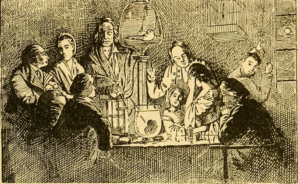 An illustration from Pictorial notes in the National Gallery, 1877, leaf 86