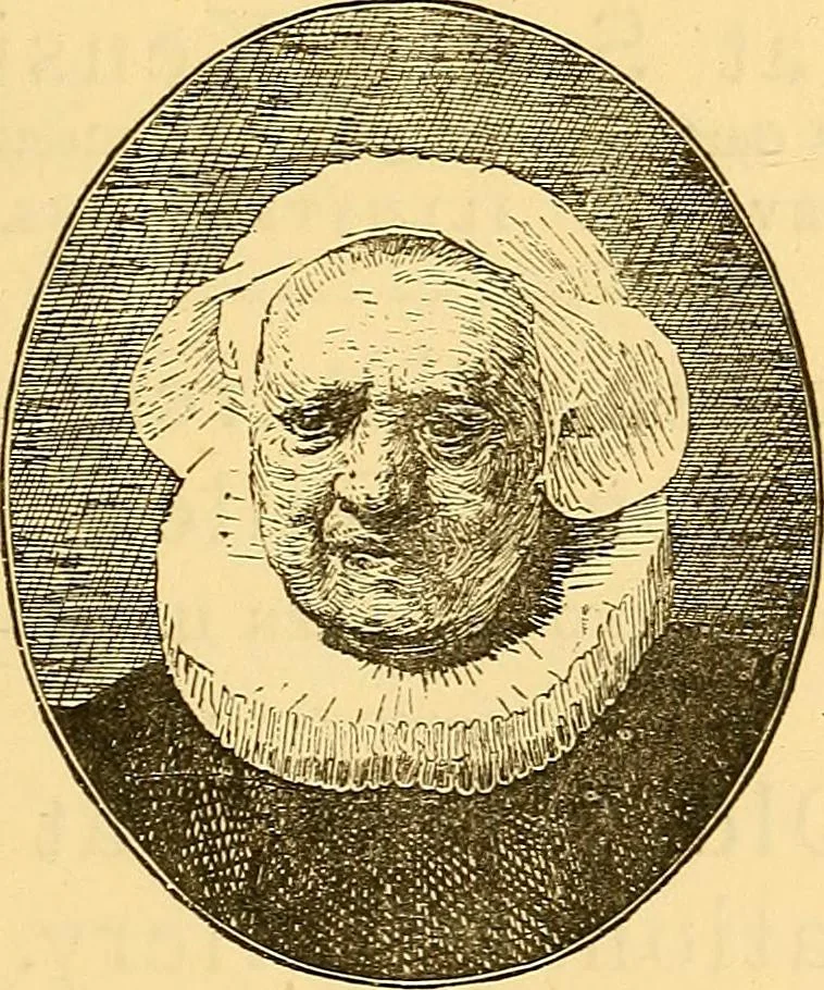 An illustration from Pictorial notes in the National Gallery, 1877, leaf 90