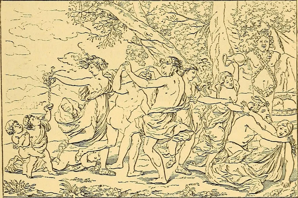 An illustration from Pictorial notes in the National Gallery, 1877, leaf 94
