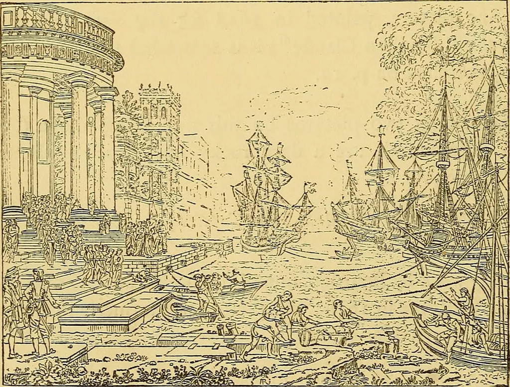 An illustration from Pictorial notes in the National Gallery, 1877, leaf 99
