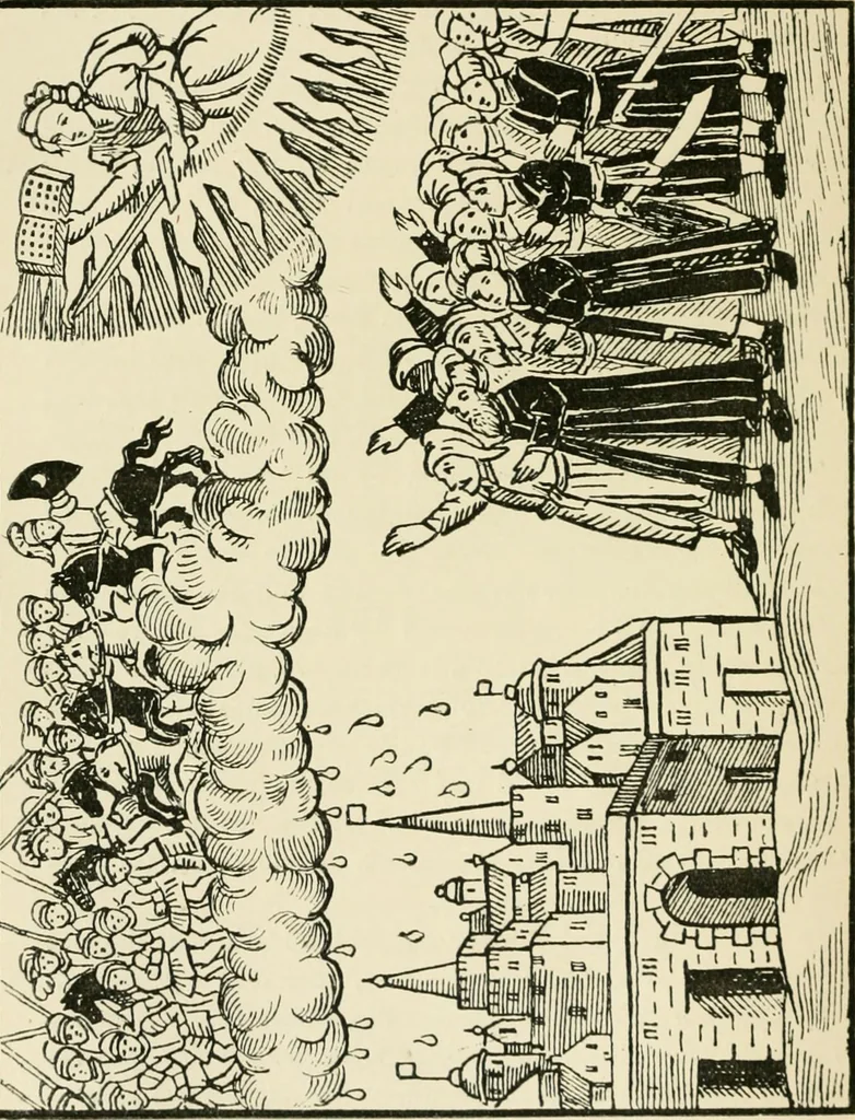 An illustration from The pictorial press: its origin and progress, 1885, leaf 45