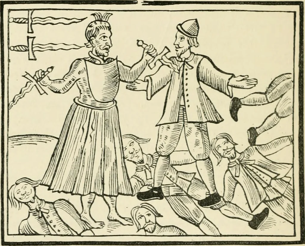 An illustration from The pictorial press: its origin and progress, 1885, leaf 67